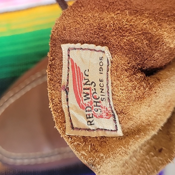 Vtg Red Wings Boots - Picture 11 of 12